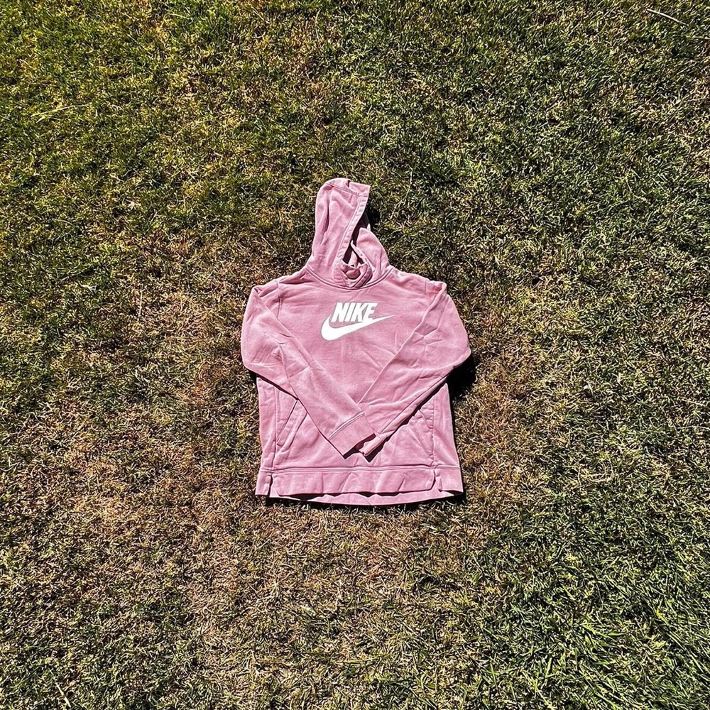 Pink extra large (kids) black tag nick hoodie hardly worn great condition